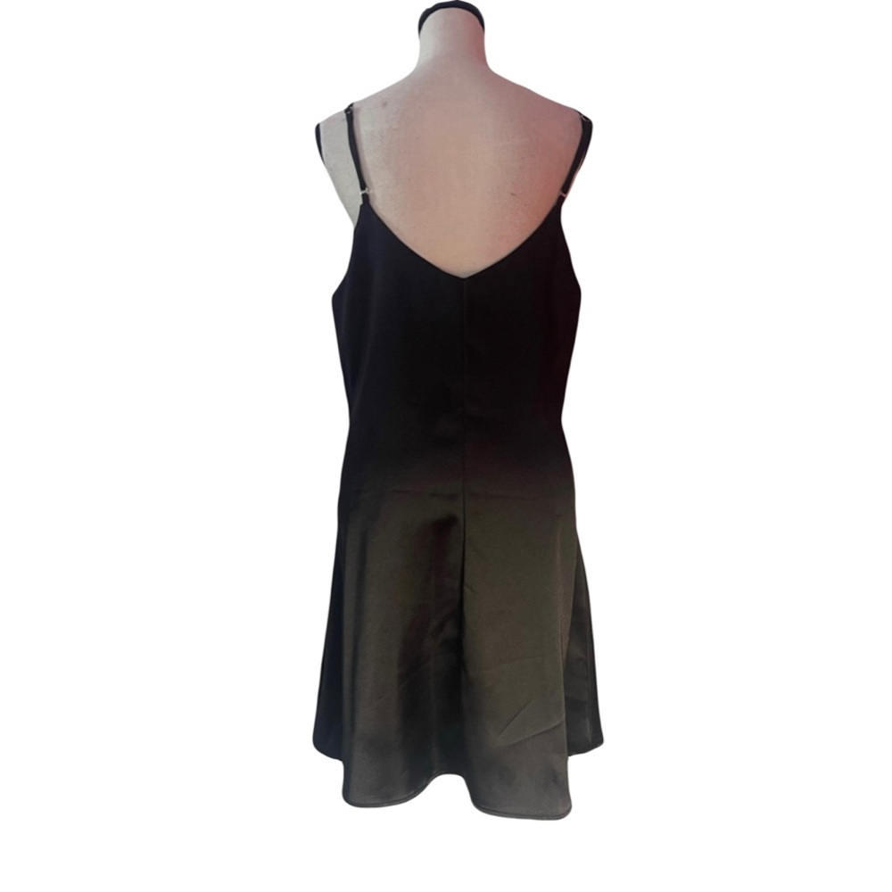 NWOT Foxblood Talena Satin Slip Dress - Picture 4 of 4